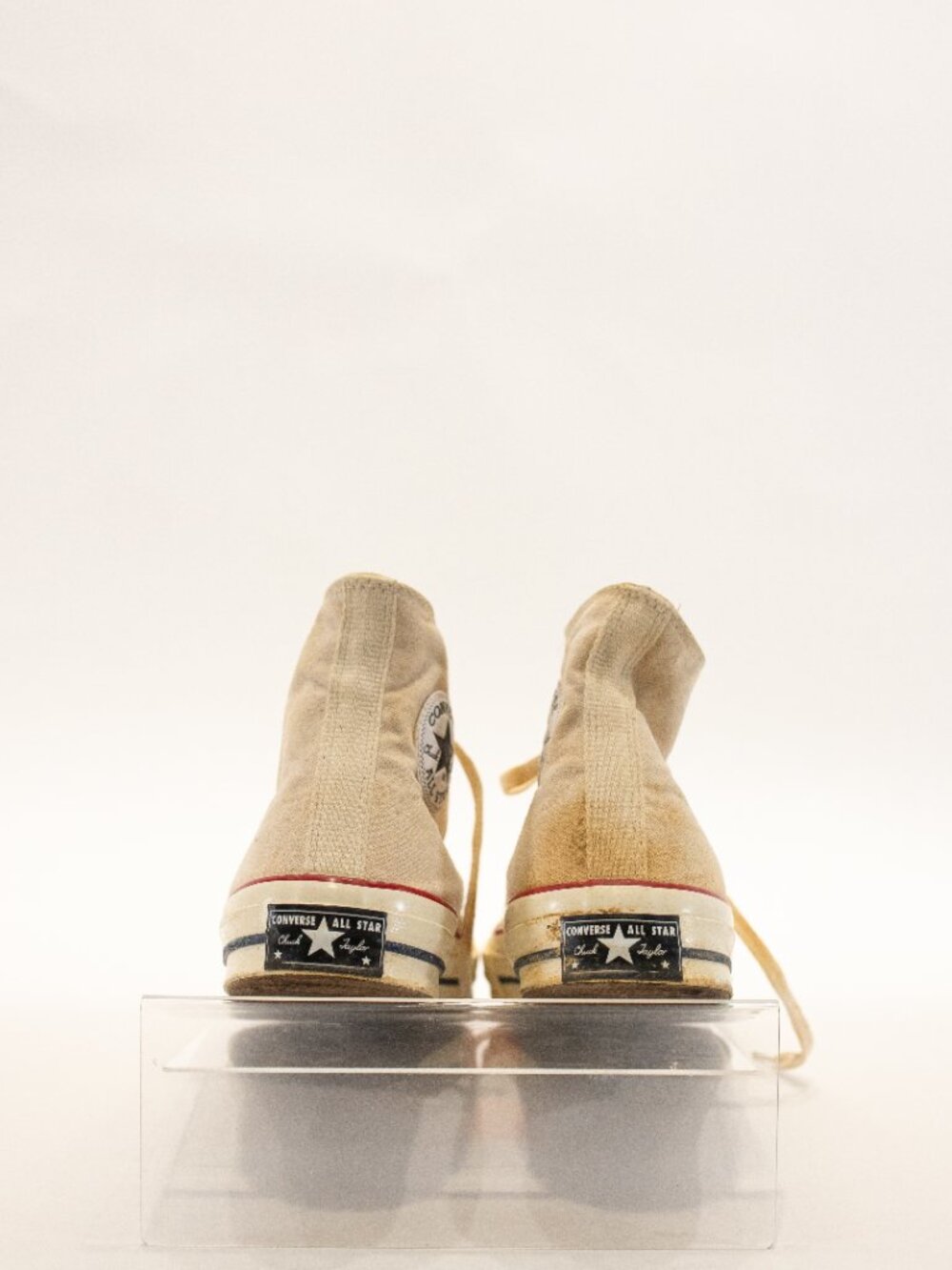 Ivory High Top Converse - Picture 3 of 3